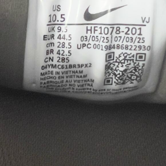 Nike Free 2025 Cave Stone College Grey Black HF1078-201 Men\'s Size 10.5 main image 7